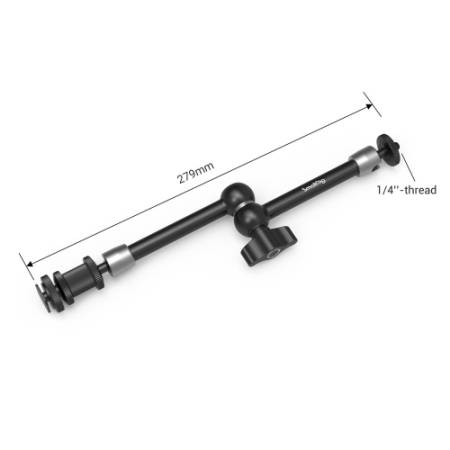 SmallRig 1498B - przegubowe ramię Magic Arm 11'', długość 27.9 cm - wymiary